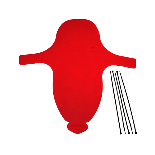 Salpicadera delantera para bicicleta roja smart fix